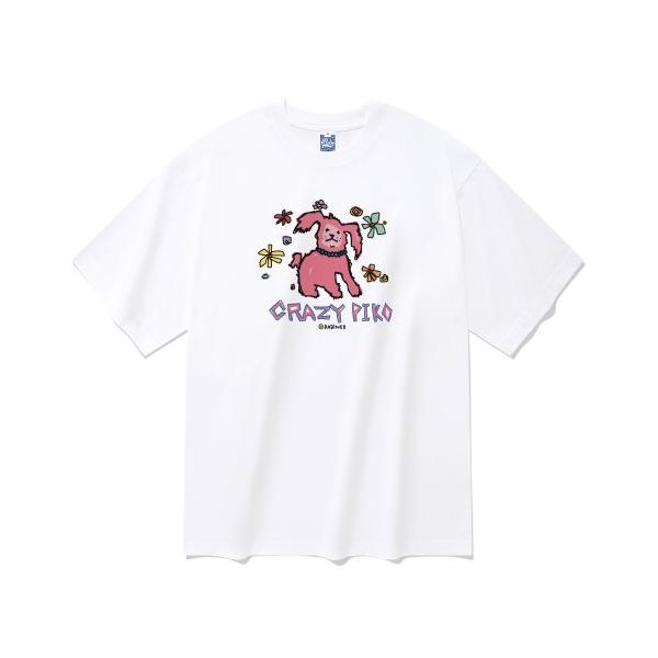 [RADINEO]★ 韓国人気★CRAZY PIKO T-SHIRTS RADINEO (ラディネオ) CRAZY PIKO T-SHIRTS WHITE – UNDERSTUDY CLUB