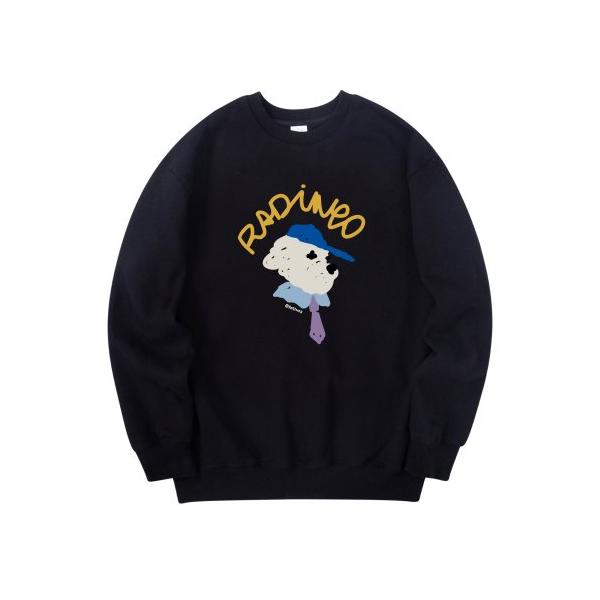 RADINEO (ラディネオ)　 RADIDOG SWEATSHIRTS BLACK