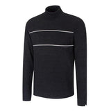 イーエスシースタジオ(ESC STUDIO) knit half neck polo (black)