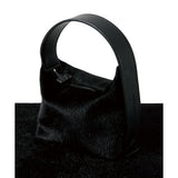 イーエスシースタジオ(ESC STUDIO) fur mini tote bag (black)