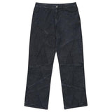 NOMANUAL(ノーマニュアル)  G.Z.T DENIM PANTS - BLACK