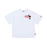 アジョバイアジョ(AJOBYAJO)             [23 S/S RENEWAL] DBOF Back Logo T-shirt [WHITE]
