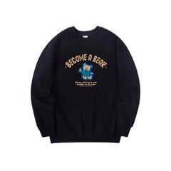 [RADINEO]★ 韓国人気★BECOM BEAR SWEAT RADINEO (ラディネオ) BECOM BEAR SWEAT BLACK – UNDERSTUDY CLUB