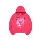 アクメドラビ(acme' de la vi)  GRIZZLY BEAR HOODIE PINK