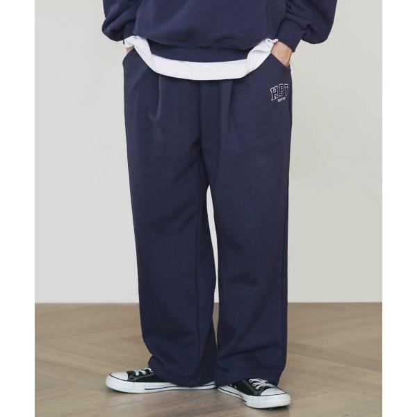 JEMUT (ジェモッ)  Hobbyist Napping Sweatpants Navy OYLP2438