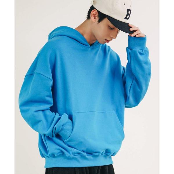 JEMUT (ジェモッ)  Nonters Hood Turkeyblue YHHD2440