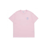 アクメドラビ(acme' de la vi)  WATER DROP A LOGO EMBLEM SHORT SLEEVE T-SHIRT LIGHT PINK