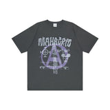 mahagrid (マハグリッド) ANARCHY SKELETON TEE CHARCOAL(MG2DMMT542A)