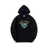 RADINEO (ラディネオ)　 CHECK HEART HOODIE BLACK