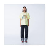 アクメドラビ(acme' de la vi)  DALMATIAN SHORT SLEEVE T-SHIRT LIGHT YELLOW