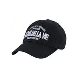 アクメドラビ(acme' de la vi)  FISHING LOGO BALL CAP BLACK