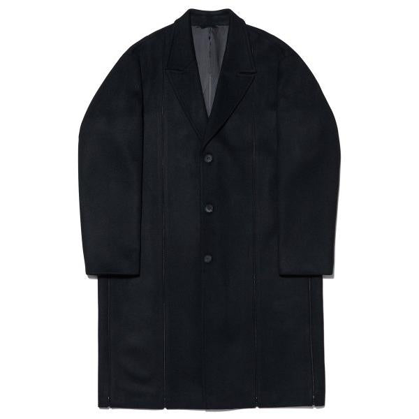 NOMANUAL(ノーマニュアル)    SPLIT COAT - BLACK