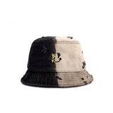 ブラックブロンド(BLACKBLOND) BBD Division Smile Logo Denim Bucket Hat (Black)