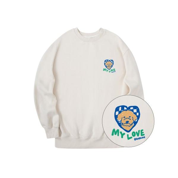 RADINEO (ラディネオ)　 MY LOVE SWEATSHIRTS CREAM