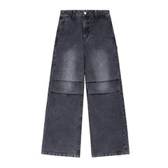 ★ODDSTUDIO★ Parachute Washed Wide Denim Pants Parachute Washing Wide Denim Pants - ODDSTUDIO | 60% - Asian