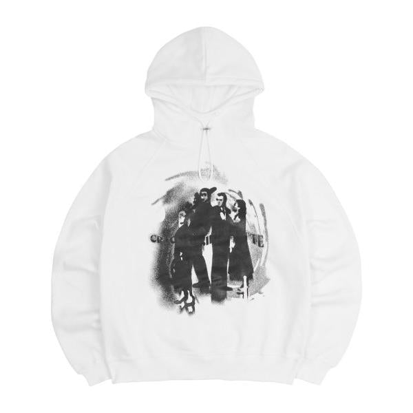 オーワイ(OY) 		CHAOS PEOPLE HOODIE-WHITE