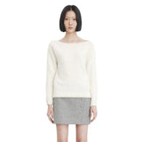 C ANGORA BACK POINT KNIT TOP_IVORY