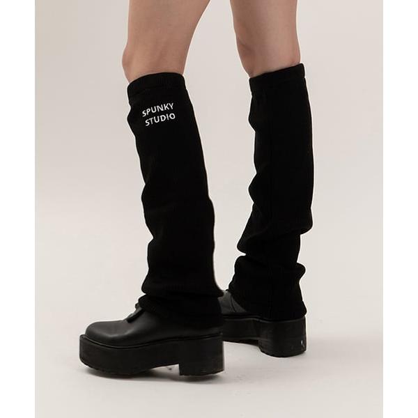 SPUNKY (スパンキー)  LEG WARMER (BLACK)