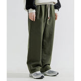 ダブルユーブイプロジェクト(WV PROJECT)   Loner Wide Cotton Pants Khaki JJLP7639