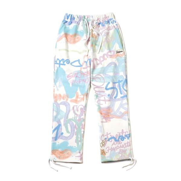 STIGMA(スティグマ)  22 PAINTING HEAVY SWEAT JOGGER PANTS MULTI