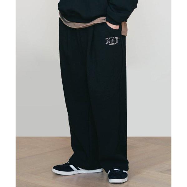 JEMUT (ジェモッ)  Hobbyist Napping Sweatpants Black OYLP2438