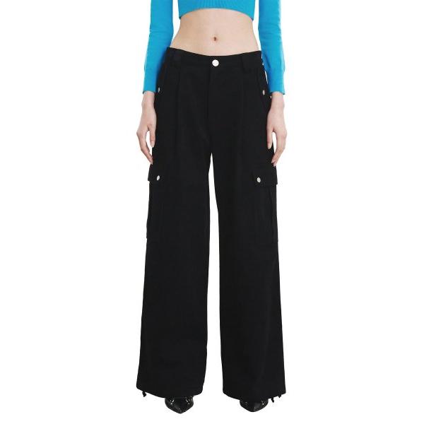 curetty (キュリティー)   C CARGO WIDE PANTS_BLACK
