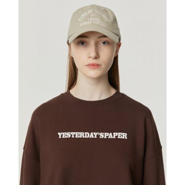 NCOVER（エンカバー） KIND OF SUNDAY BALL CAP-BEIGE