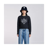 アクメドラビ(acme' de la vi)  SPADE SCRIPT LOGO CABLE KNIT BLACK