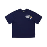 アジョバイアジョ(AJOBYAJO)             [23 S/S RENEWAL] DBOF Back Logo T-shirt [NAVY]