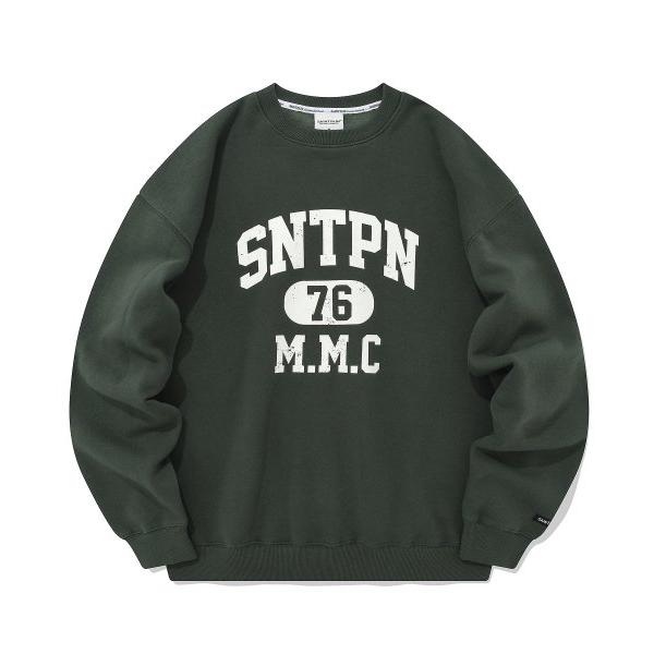 セイントペイン(SAINTPAIN) SP SNTPN LOGO CREWNECK-GREEN