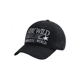 アクメドラビ(acme' de la vi) STAY WILD BALL CAP BLACK