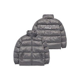 アクメドラビ(acme' de la vi)  BASIC LOGO OVERSIZE SHORT DUCK DOWN JACKET GREY