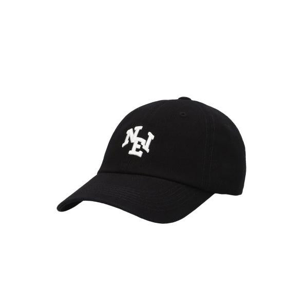 キャップ [NEIKIDNIS] NEI LOGO BALL CAP ネイキドニス(NEIKIDNIS) NEI LOGO BALL CAP / BLACK