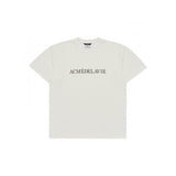 アクメドラビ(acme' de la vi) ESSENTIAL LOGO SEASON 2 SHORT SLEEVE T-SHIRT CREAM