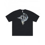 CHROME SYMBOL T-SHIRT - BLACK