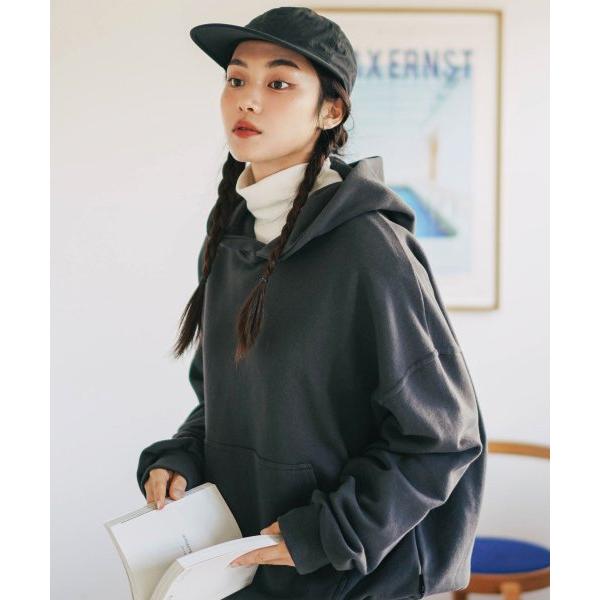 JEMUT (ジェモッ)  Nonters Hood Charcoal YHHD2440