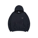 アクメドラビ(acme' de la vi) BASIC LOGO RIVET WARM HOODIE CHARCOAL