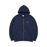 アクメドラビ(acme' de la vi)  BASIC LOGO SEASON2 HOODIE ZIP UP NAVY