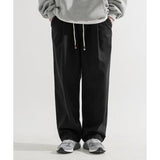 ダブルユーブイプロジェクト(WV PROJECT)   Loner Wide Cotton Pants Black JJLP7639