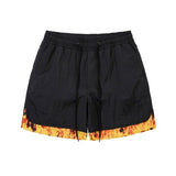 アジョバイアジョ(AJOBYAJO)             DBOF Fire Nylon Shorts [BLACK]