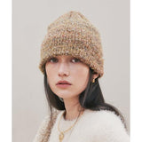 TMO BY 13MONTH（ティーエムオーバイサーティンマンス） LOGO KNIT BEANIE (BEIGE)