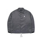 アクメドラビ(acme' de la vi)  A LOGO NYLON COACH JACKET CHARCOAL