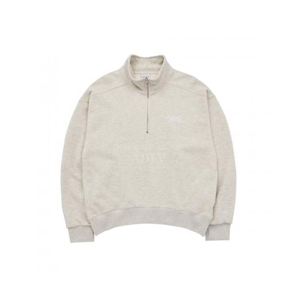 アクメドラビ(acme' de la vi)  ADLV CLUB LOGO PULLOVER SWEAT SHIRT OATMEAL