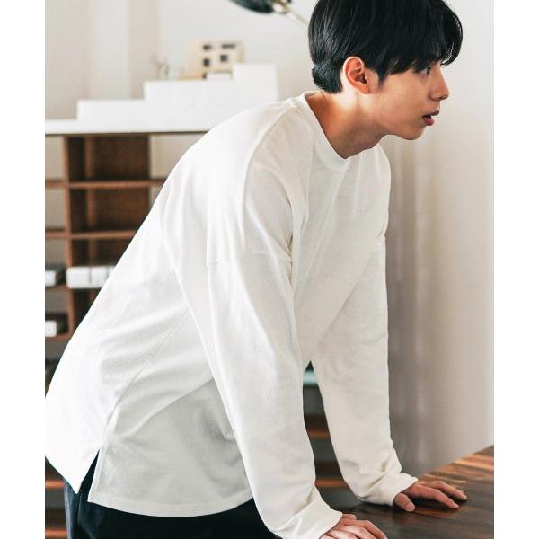 JEMUT (ジェモッ)  Attain Basic Long Sleeve White SOLT2458