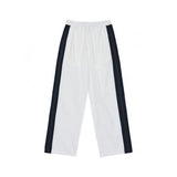 アクメドラビ(acme' de la vi)  SPORTY LOGO WIDE TRACK PANTS WHITE