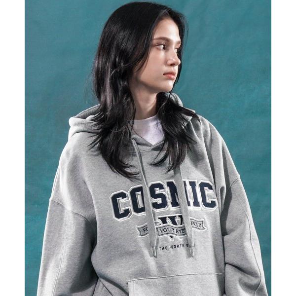 ティーダブリューエヌ(TWN)  Cosmic Hoodie Gray LMHD3417
