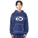 オーワイ(OY) C.S LOGO HOODIE-BLUE