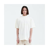 ラメルマメゾン (LA MER MA MAISON) FLOCKING LOGO HALF-T CREAM