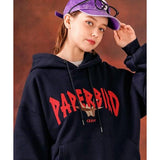 ティーダブリューエヌ(TWN) Paperbird Hoodie Navy HHHD3542