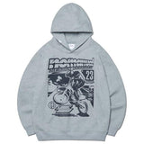 NOMANUAL(ノーマニュアル) NM AUTO HOODIE - MELANGE